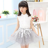 New Hot-selling Girls Fashion Lace Beaded Dress