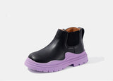 Children's Martin Boots Leather Autumn And Winter New Style