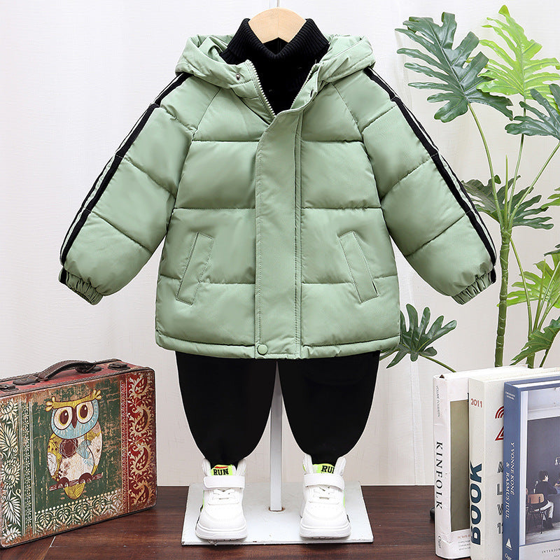 Children's Cotton Clothes Thickened Fall Winter Coat