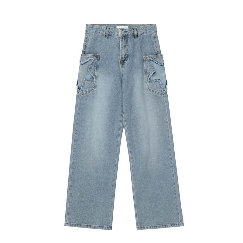 Street American Retro Jeans For Men