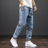 Men's Cropped Oversized Slimming Jeans