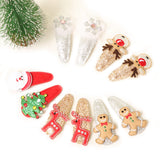 Cute Children's Antlers Christmas Tree Hairpin