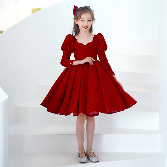 Dresses For Girls To Show Piano Performance