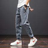 Men's Cropped Oversized Slimming Jeans