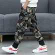 Children's Sports Camouflage Trousers With Plush Thickening