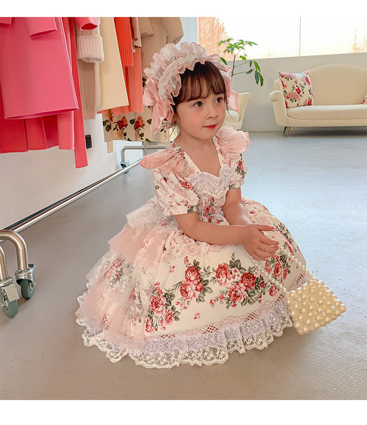 Court Style Girls Summer Dress Lolita Dress