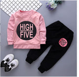 Korean Style Boys And Girls Sweater Suits