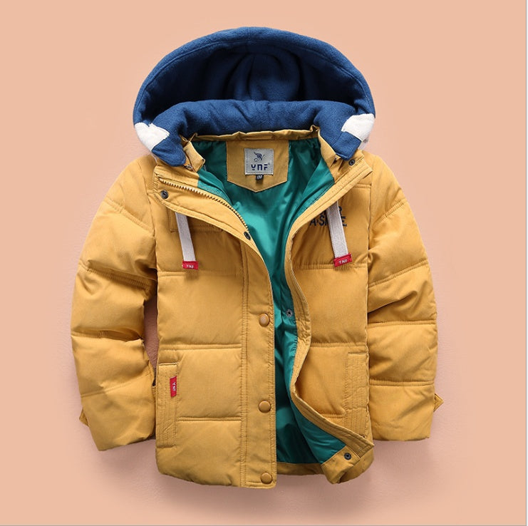 Children's down jacket boy new Korean version of the thickening down jacket in the children's winter clothing