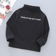 Children's Half Turtleneck Long Sleeve Bottoming Shirt