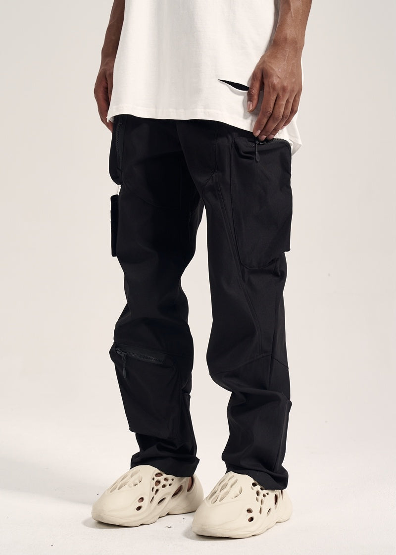 Multi-pocket Hook And Loop Chaopai Sports Casual Pants