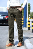 Battlefield Jipu Winter Plush Overalls Casual Pants Men