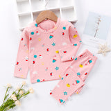 Children's Winter Lycra Autumn Clothes and Long Pants Suit