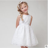 Korean children's princess lace dress