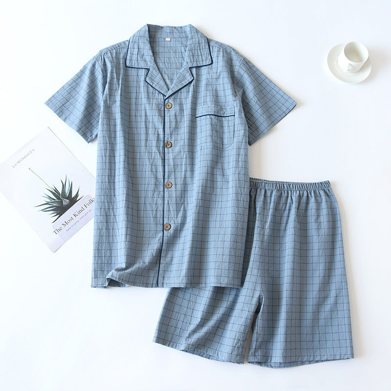 Single Check Pair Nightdress Set