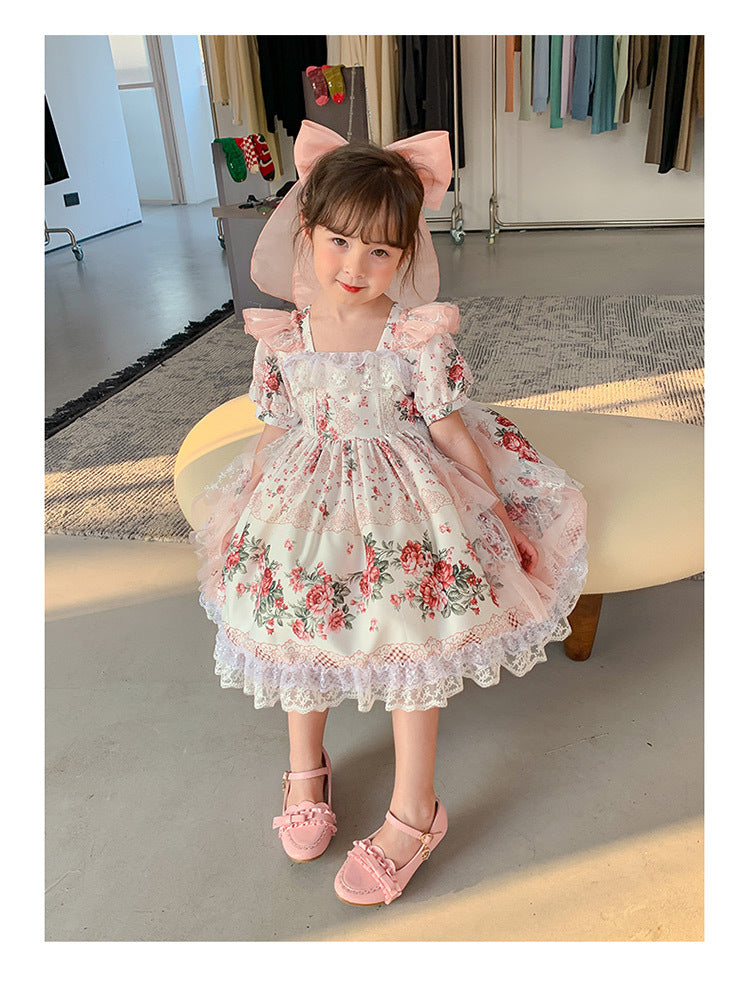 Court Style Girls Summer Dress Lolita Dress