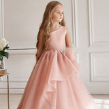 Children Girl Evening Dress Princess Skirt Dress Skirt Long Style