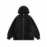 Women's Loose Casual Hooded Stand Up Collar Hoodie