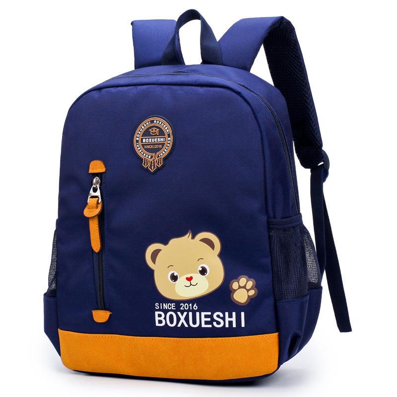 A cartoon bear nursery school schoolbag, schoolbag, schoolboy, boy and boy, baby boy and baby travel back - Almoni Express