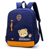 A cartoon bear nursery school schoolbag, schoolbag, schoolboy, boy and boy, baby boy and baby travel back - Almoni Express