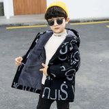 Children's Thick Padded Korean Winter Coat