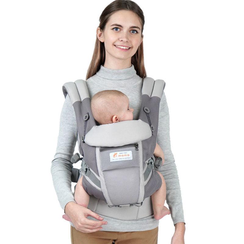 Adjustable Full Stage Breathable Sling Baby Carrier Waist Stool - Almoni Express