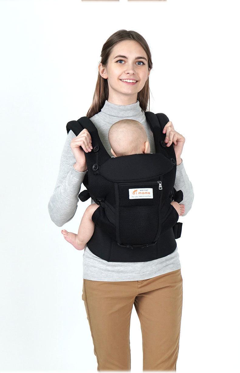 Adjustable Full Stage Breathable Sling Baby Carrier Waist Stool - Almoni Express