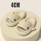 Adult's Slippers Indoor Outdoor Funny Shark Cartoon - AL MONI EXPRESS