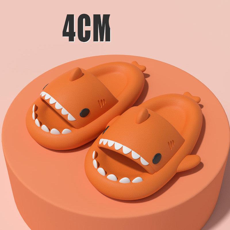 Adult's Slippers Indoor Outdoor Funny Shark Cartoon - AL MONI EXPRESS