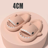 Adult's Slippers Indoor Outdoor Funny Shark Cartoon - AL MONI EXPRESS