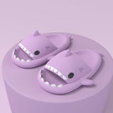 Adult's Slippers Indoor Outdoor Funny Shark Cartoon - AL MONI EXPRESS