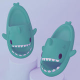 Adult's Slippers Indoor Outdoor Funny Shark Cartoon - AL MONI EXPRESS