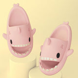 Adult's Slippers Indoor Outdoor Funny Shark Cartoon - AL MONI EXPRESS