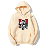 Anime Print Men's And Women's Hoodies Harajuku Street Fashion Hooded Sweatshirt - AL MONI EXPRESS