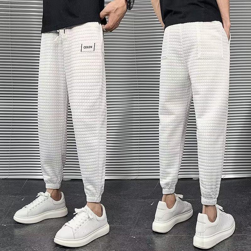 Artistic Sports Trendy Summer Men's Youth Popularity Loose Casual Pants - Almoni Express