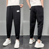 Artistic Sports Trendy Summer Men's Youth Popularity Loose Casual Pants - Almoni Express