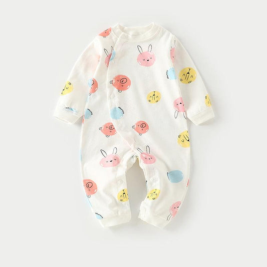 Autumn Thin Baby Pajamas And Baby Onesies - Almoni Express