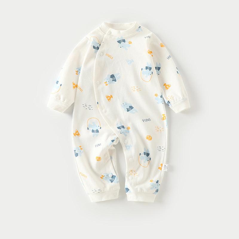 Autumn Thin Baby Pajamas And Baby Onesies - Almoni Express