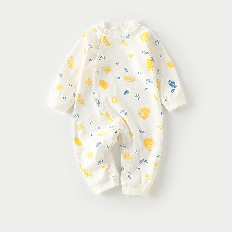 Autumn Thin Baby Pajamas And Baby Onesies - Almoni Express