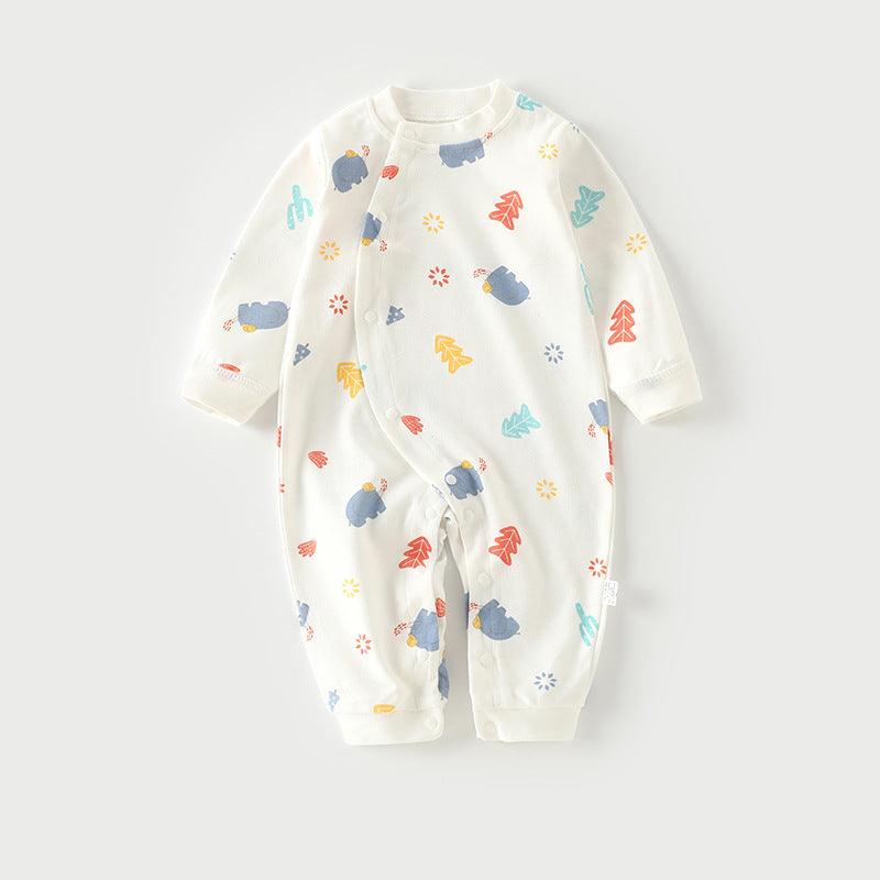 Autumn Thin Baby Pajamas And Baby Onesies - Almoni Express