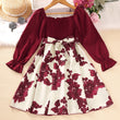 Children's Dress Long Sleeve Print