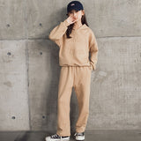 Two-piece Hooded Sweater Spring And Autumn Big Kids