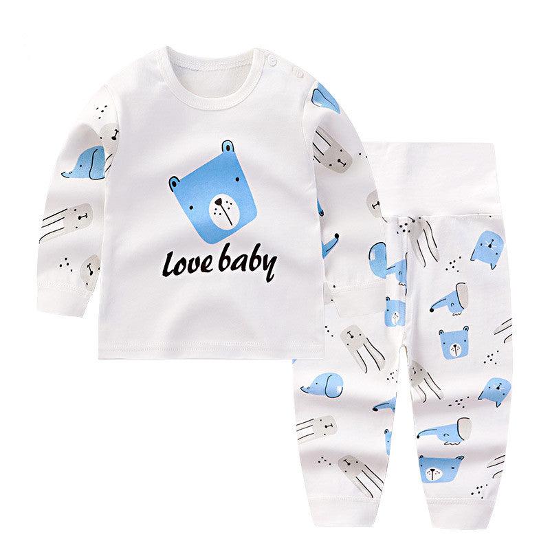 Baby Autumn Clothes Suit Cotton Baby Underwear - Almoni Express