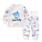 Baby Autumn Clothes Suit Cotton Baby Underwear - Almoni Express