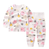 Baby Autumn Clothes Suit Cotton Baby Underwear - Almoni Express