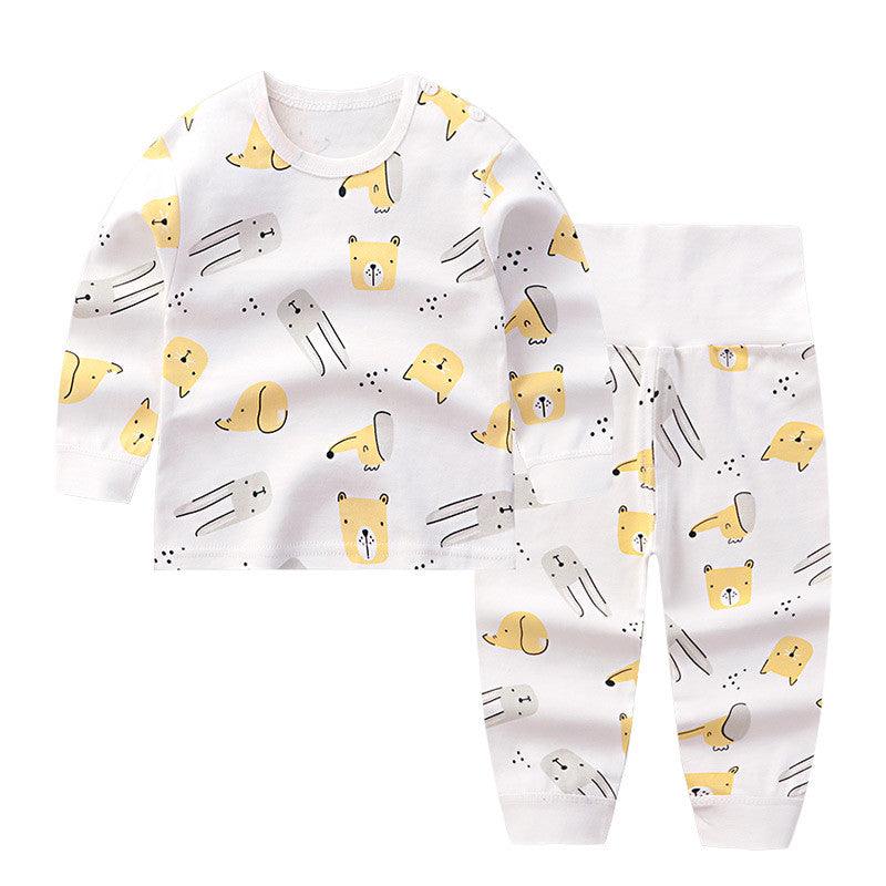 Baby Autumn Clothes Suit Cotton Baby Underwear - Almoni Express