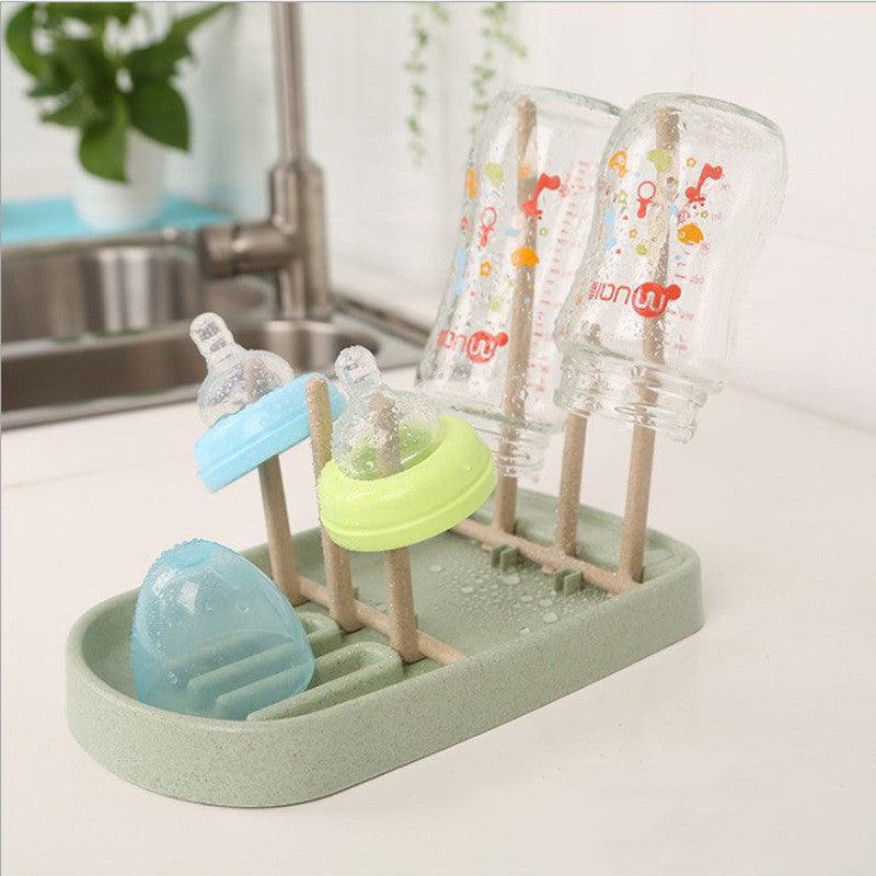 Baby Bottle Drying Rack Drying Rack Drain Stand Water Cup Holder Storage Box - Almoni Express