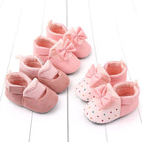 Baby bowknot baby toddler shoes - Almoni Express