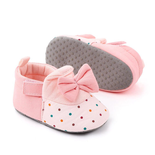 Baby bowknot baby toddler shoes - Almoni Express