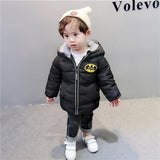 Baby boy baby padded jacket western style - Almoni Express