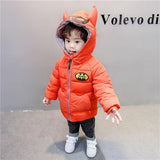 Baby boy baby padded jacket western style - Almoni Express